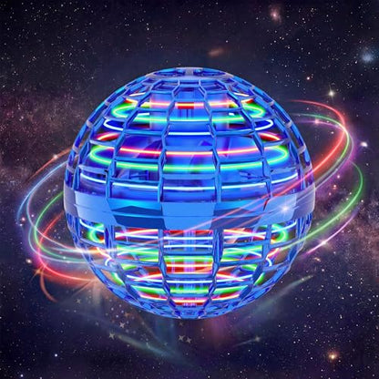 Flying Orb Ball Toys for Kids,2026 Upgraded Magic Flying Cosmic - color: Blue