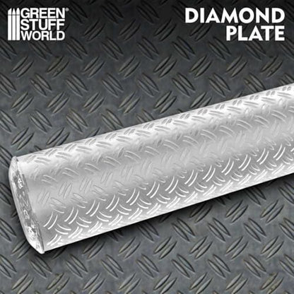 Green Stuff World Rolling Pin – Diamond Plate 2509