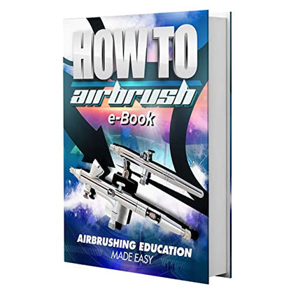 PointZero Multi-Purpose Dual-Action Airbrush Set - Mini Compressor Kit