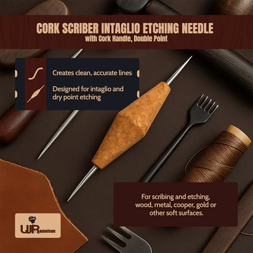 UJ Ramelson Cork Scriber Tool - style: Cork-Handle Scriber Needle