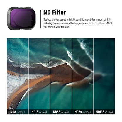 NEEWER ND Filter Set Compatible with DJI Mini 3 / Mini 3 Pro - size: Mini 3Pro, style: 6 Packs ND/CPL (Plastic)