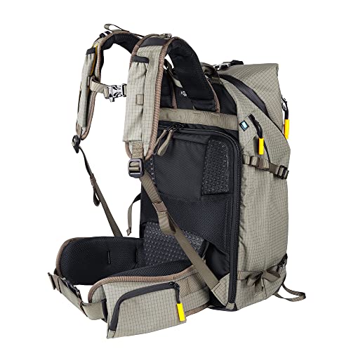 Vanguard VEO Active 53 Camera Backpack, Khaki Green - color: Khaki Green, size: 53