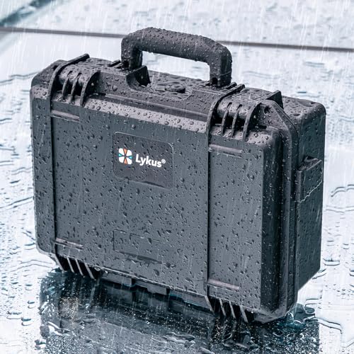 Lykus Titan AM100 Waterproof Hard Case for Potensic Atom 2/3-Axis/SE/LT - color: Black