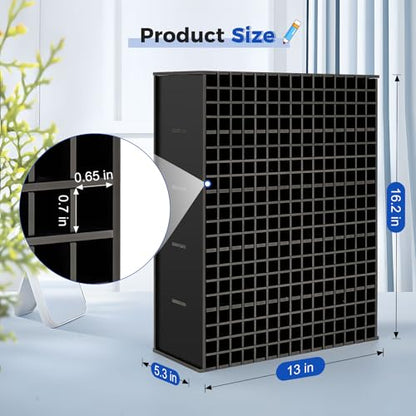 SANFURNEY Art Marker Storage Rack for 300 Markers, Black - size: Rack for 300 Markers - Black