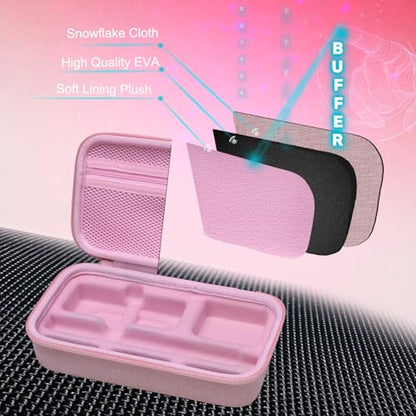 XANAD Hard Case for Insta360 X5 / X4 / X4 Air /X3 / X2 Action Camera,Pink - color: Pink