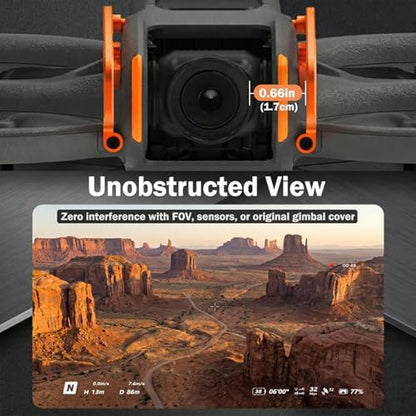 Avata 2 Accessories, Gimbal Bumper for DJI Avata 2 - color: Orange