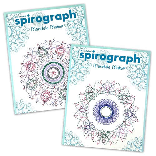 Spirograph Mandala Maker - The Easy Way to Make Countless Amazing Mandala Designs - Design Mandala Art - Ages 8+ - style: Mandala Maker