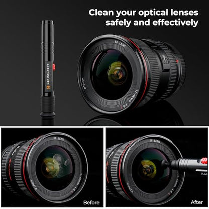 K&F CONCEPT Professional Lens Cleaning Pen with Cleaning Soft Brush