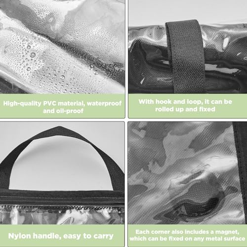 Tanlade 3 Pack Waterproof Blueprint Holders, Foldable, 18 x 24 Inch - size: 18 x 24 Inch