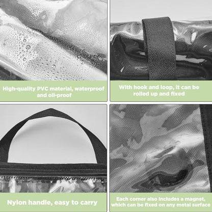 Tanlade 3 Pack Waterproof Blueprint Holders, Foldable, 24 x 36 Inch - size: 24 x 36 Inch