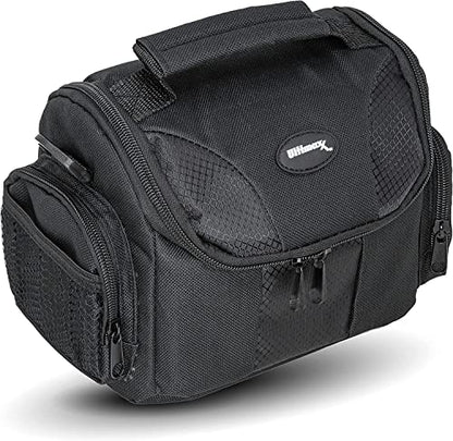 I3ePro Medium Soft Padded Digital SLR Camera Travel Case/Bag with Clip-on Detachable and Adjustable Strap