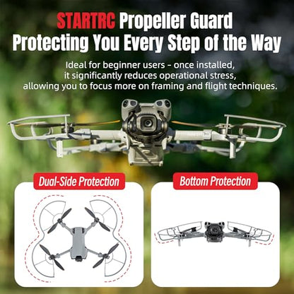 Coyktonty Mini 5 Pro Propeller Guard,Quick Release Prop Protector for DJI Mini 5 Pro,Lightweight Anti-Collision Blade Bumper Accessories