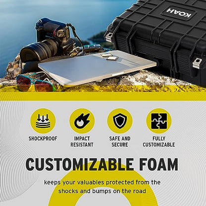 Koah Weatherproof Plastic Hard Case
