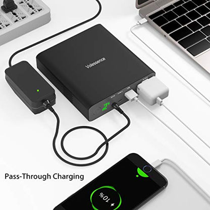 27000mAh AC 130W Laptop Charger, TSA-Approved CPAP Power Bank