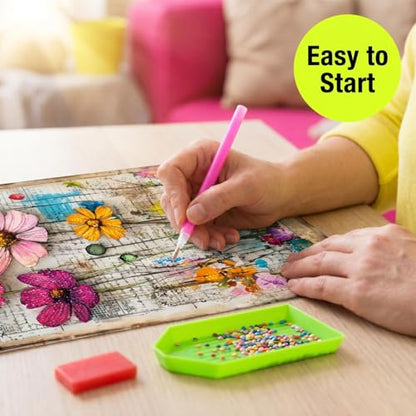 WUSARPLY Flowers Diamond Painting Kits for Beginner Adults - color: YH027