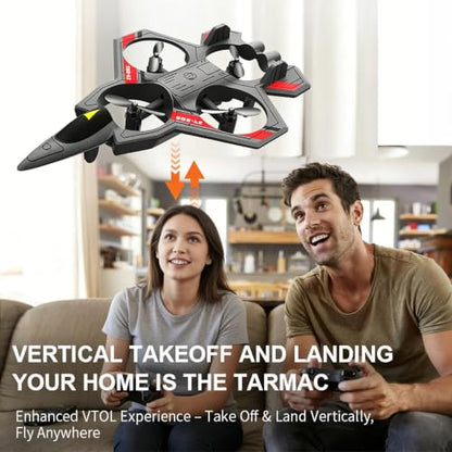 RC Plane, Plastic Remote Control Airplane for Hobbyists Beginners - color: Gray