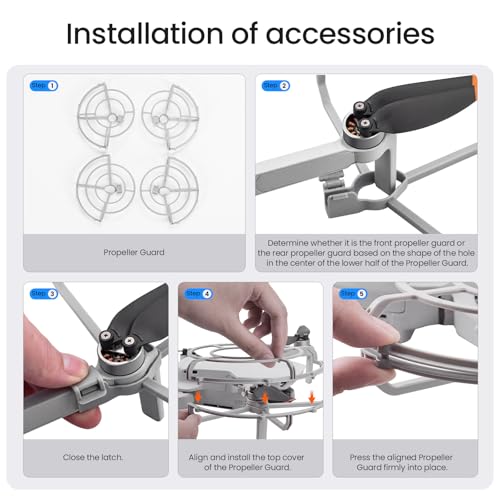 DJI Mini 4K Fly More Bundle, Drone with 4K UHD Camera for Adults, 3 Batterys, Drone Case, Propellers Compatible, Propeller Guard, landing pad