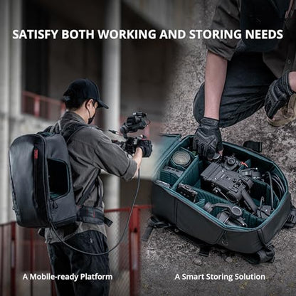 PGYTECH Camera Backpack for DJI Ronin 4D, Photographers Waterproof Bag