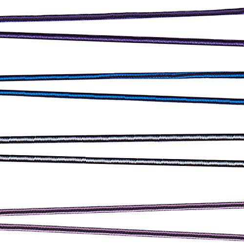YOUOWO 5Pack Adjustable Neck Lanyards Multicolor with Clip - color: 5 Pack Colors