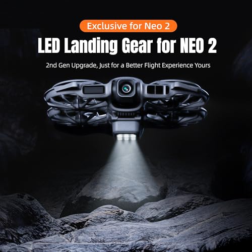 BTG Landing Gear with LED Lights for DJI NEO 2 Accesories Night Flight Light