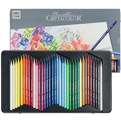 Cretacolor Aqua Monolith Watercolor Pencil Set, 36 Stk, Multi - style: Set of 36