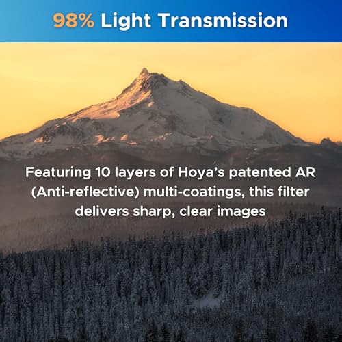 HOYA 52mm NXT Plus UV Filter Schott B270 Glass HMC Multi-Coated Waterproof - size: 52 mm