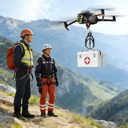 Universal drone Airdrop System, Payload Release Device,Claw Hook delivery
