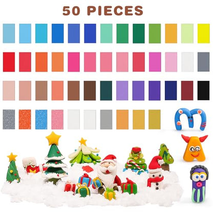CiaraQ Polymer Clay Kit, Mini Modeling Clay Set - color: 48 Colors