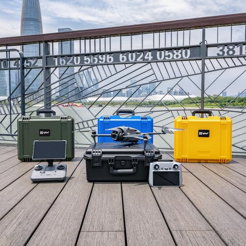 Lykus Titan M400 Hard Case for DJI Mavic 4 Pro and DJI RC Pro 2/RC2 - color: Blue
