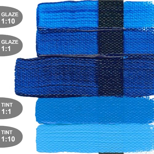 GOLDEN Heavy Body Acrylics, Phthalo Blue (Green Shade), 8 fl. oz. Jar
