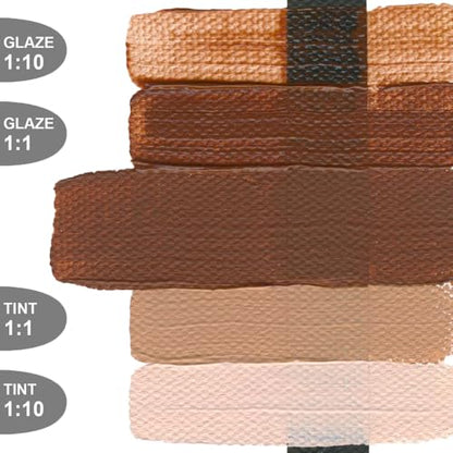 Golden Heavy Body Acrylic Paint, 2-Ounce, Burnt Sienna - color: Burnt Sienna, size: 2 Fl Oz (Pack of 1)