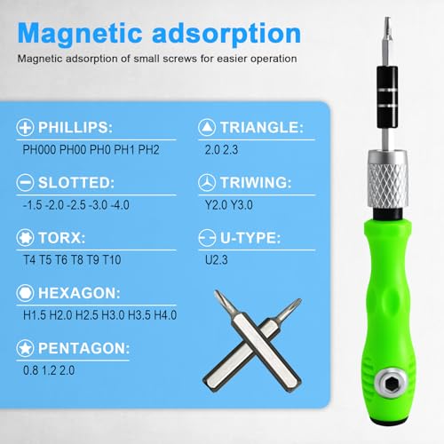 32 in 1 Small Precision Screwdriver Set, Zoikuloi Professional Tool Kit