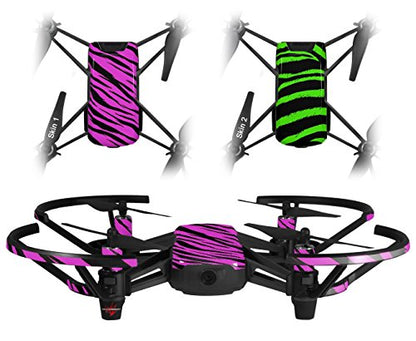Skin Decal Wrap 2 Pack Compatible with DJI Ryze Tello Pink Tiger Drone NOT Included