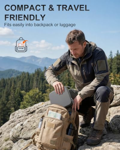 ProCase Carrying Case for Neo 2 Drone and Batteries -Grey - color: Grey