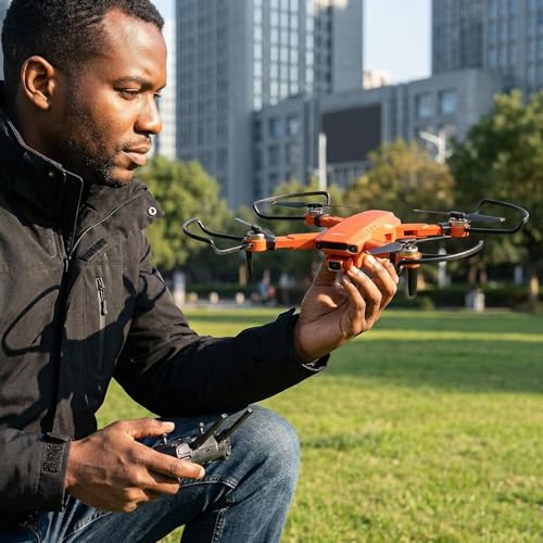 1 Set of Propeller Guards, Drone Propeller Protection Frame Blade Protective kit, Suitable for HS100, E58, E88, G6, Q6, L900 New Version Drone Quadcopter Parts (Small Folding Guard)