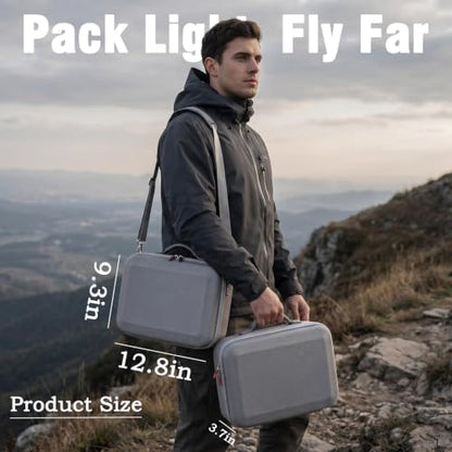 Carrying Case for DJI Neo 2 Fly More Combo, Shockproof Bag with Strap