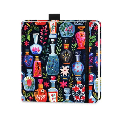 5x5 Watercolor Sketchbook,Mixed Media Pad,Travel Portable Drawing Journal - color: Magic Bottle