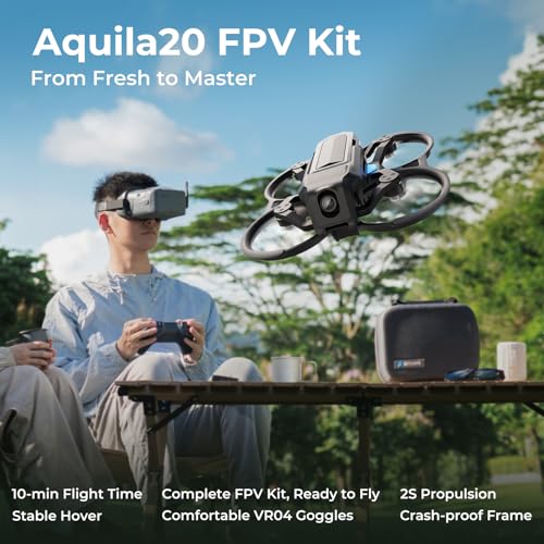 BETAFPV Aquila20 FPV Kit with LiteRadio 4 VR04 for Beginner Indoor Outdoor