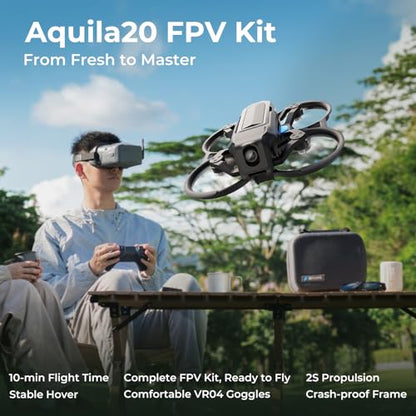 BETAFPV Aquila20 FPV Kit with LiteRadio 4 VR04 for Beginner Indoor Outdoor