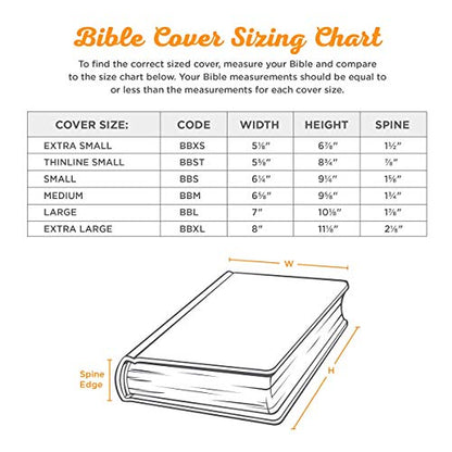 Christian Art Gifts Men & Women’s Polyester Bible Cover with Jesus Fish