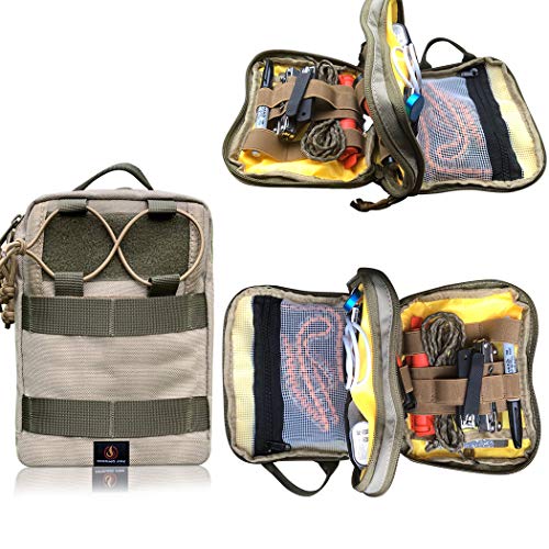 ROARING FIRE Ember Pro MOLLE EDC Pouch, Compact Utility Organizer Bag