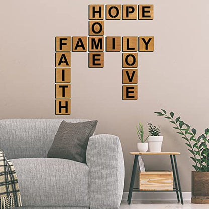 YEAJON 16 Inch Letter Stencils and Numbers, 36 Pcs Alphabet Art Craft Stencils, Reusable Plastic Templates for Wood, Wall, Fabric, Rock, Signage, DIY Art Projects - size: 16 Inch