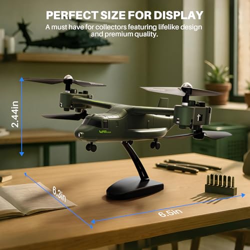 SYMA X550 RC Plane, 4CH Tiltrotor for Kids & Beginners, Stunt Flight