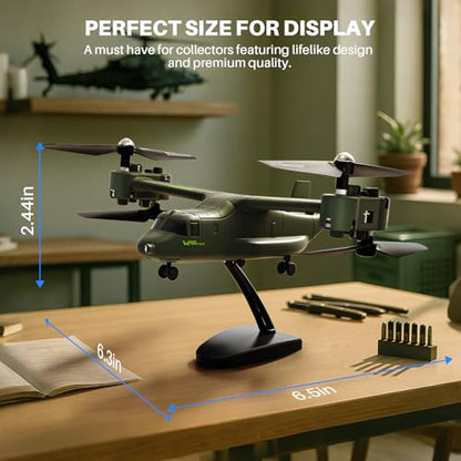 SYMA X550 RC Plane, 4CH Tiltrotor for Kids & Beginners, Stunt Flight