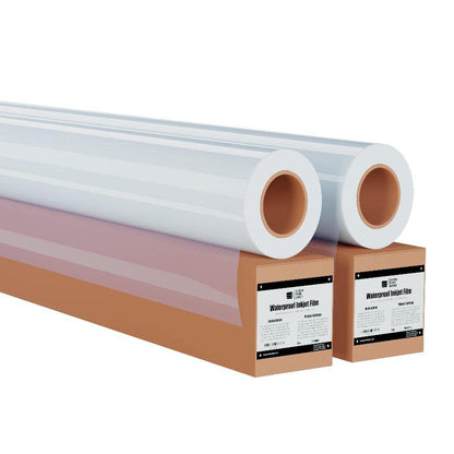 Screen Print Direct® Waterproof Inkjet Film Roll 3" Core (17" x 100') - size: 17" x 100' roll - 3" core