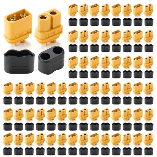 Frienda 36 Pair XT60 (XT60 Upgrade) Male Female Bullet Connectors Plug