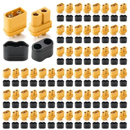 Frienda 36 Pair XT60 (XT60 Upgrade) Male Female Bullet Connectors Plug