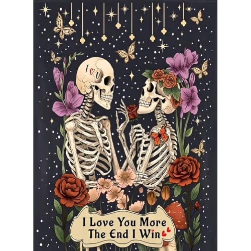 KICHANG Skull Diamond Art Kits for Adult Diamond Painting Kit for Beginner - color: DP04606
