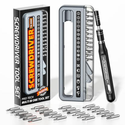 ANVANNA Electronics Precision Screwdriver Sets 32-Piece Magnetic Repair Tool Kit for iPhone, MacBook, Computer, Laptop, PC, Tablet, PS4, Xbox, Nintendo, Game Console