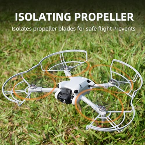 Propeller Guard Circle for DJI MINI 4 Pro Drone Propellers Anti-Collision Bumper Blade Protection Shield Cover